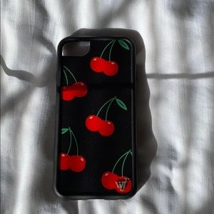 cherry wildflower iphone 8 case